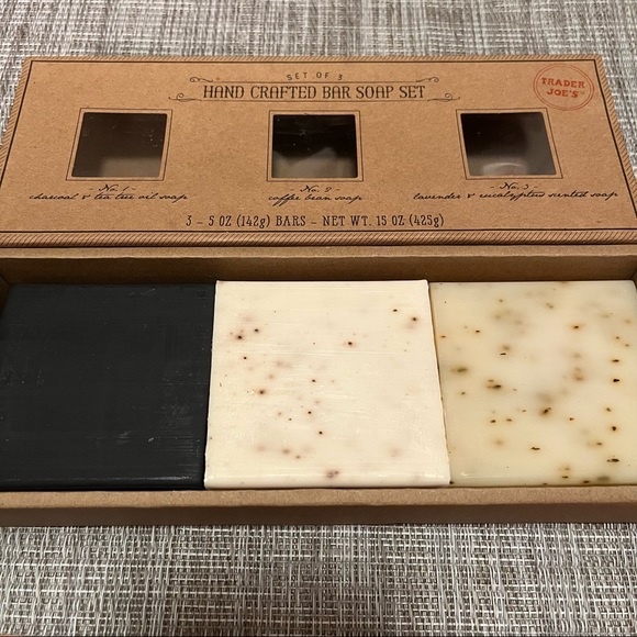 Trader Joe’s Hand Crafted Bar Soap Set - Picture 1 of 7